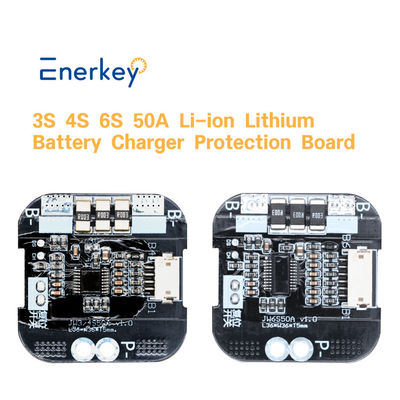 comprar Batería de litio 12V 24V BMS 3S 4S 6S 50A Batería de protección de la placa para la fuente de alimentación Fabricación en línea