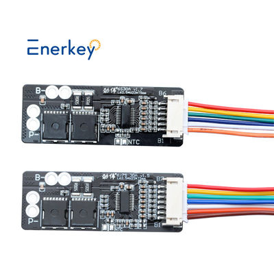 comprar 25.2V 29.4V Batería de litio BMS Junta de protección Smart BMS 6S 7S 30A Para RV Fabricación en línea