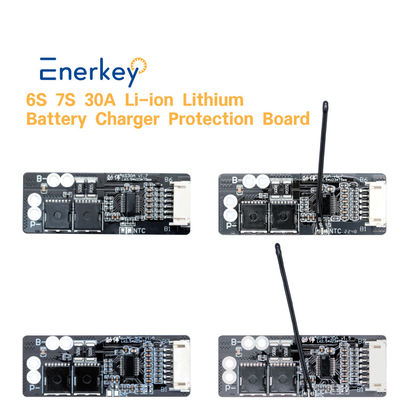 comprar Enerkey 6S 7S 30A Batería de iones de litio BMS con NTC para bicicleta eléctrica Fabricación en línea
