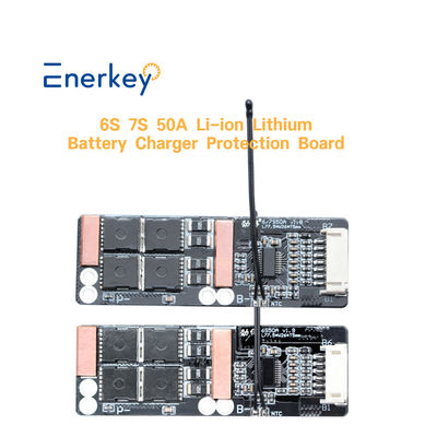 comprar Almacenamiento de energía Batería de litio BMS 6S 7S 50A para triciclo eléctrico Bms 24V Fabricación en línea
