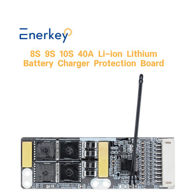 comprar 18650 Batería de litio Lifepo4 BMS Batería de iones de litio 8S 9S 10S 40A BMS Fabricación en línea