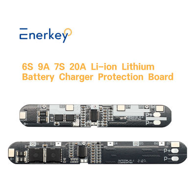 comprar Enerkey 6S 10A 22.2V/7S 20A 24V Li-ion Litio 18650 Batería BMS Packs Junta de protección de PCB Fabricación en línea