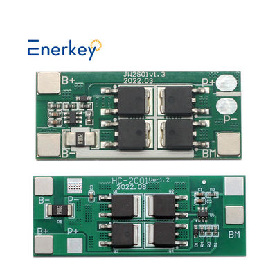 comprar Enerkey BMS 2S 20A 7.4V 8.4V Batería Li-Ion LiPo BMS 18650 Tabla de protección del cargador para motocicletas eléctricas Fabricación en línea
