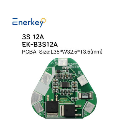 comprar Enerkey 3S 12A 11.1V 12.6V 18650 Baterías de litio de iones de litio BMS Protección placa de PCB para automóviles eléctricos Fabricación en línea