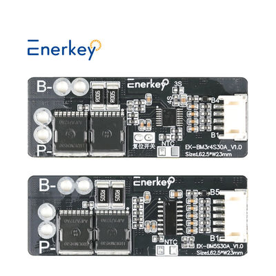 comprar Enerkey 3S 4S 5S 30A PCM BMS Batería de litio de iones de litio 18650 Cargador BMS para motor de perforación Fabricación en línea