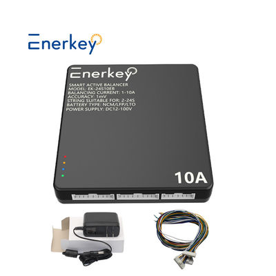 comprar Consumo de energía de 10W Balanceador activo inteligente negro 8A 4S 8S 16S 17S 24S Smart BMS para herramientas eléctricas Fabricación en línea