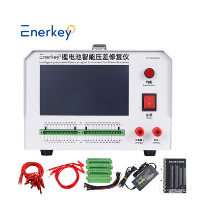 comprar 1A-7A 24S Máquina inteligente de reparación de baterías para NCM/LFP/LTO Batería 12V-102V Display colorido de 4,3 pulgadas Fabricación en línea