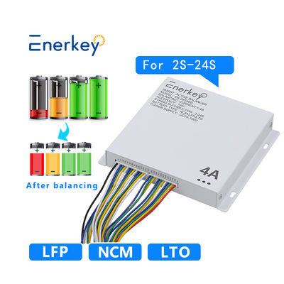 comprar Enerkey Smart Lifepo4 Balancer 4A 2S-24S para una célula de batería NCM/LFP/LTO de 3.2v a 3.7v Fabricación en línea
