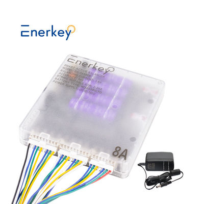 comprar Enerkey 8A Balanceador inteligente activo con Bluetooth 2S-24S NCM/LFP/LTO Balanceador de batería Fabricación en línea