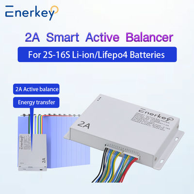 comprar Enerkey 2a Lifepo4 Balancer 2s-16s Lifepo4/batería de litio Equalización de transferencia de energía Fabricación en línea
