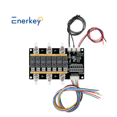 comprar Enerkey Hardware BMS 200A 5S 6S 7S 12V 24V Batería de protección con equilibrio pasivo y NTC Fabricación en línea