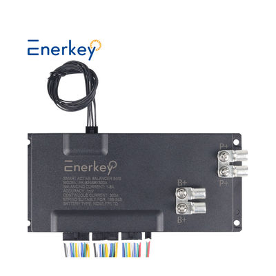 comprar Enerkey Smart Active Balance BMS EK-B24S8E300A 16S-24S 15A-300A BMS con ecualización activa 1A-8A Soporte CAN/RS485 Fabricación en línea
