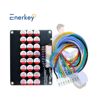 5A Balanceador activo Transferencia de energía capacitiva Equalizador activo para 6S 7S 8S 24V BMS Lifepo4 Batería de litio BMS
