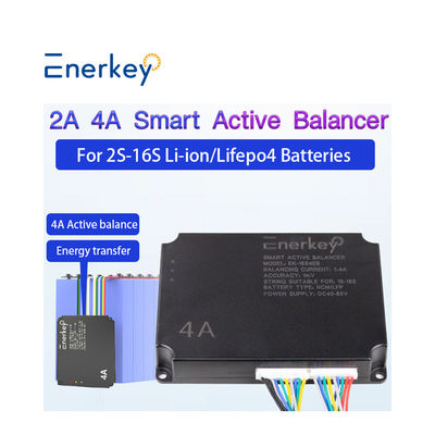 Enerkey 5TH Balanceador activo para Lifepo4 / Batería de iones de litio Equalización en 8S 10S 14S 16S