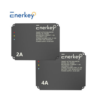 Enerkey 2A 4A Smart Active Balancer 15S 16S Lifepo4 / Ecualizador de batería de iones de litio para bicicleta eléctrica