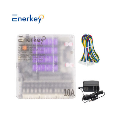 Enerkey 10a Battery Cell Balancer 24s Equalizador de litio inteligente para el sistema de almacenamiento de energía