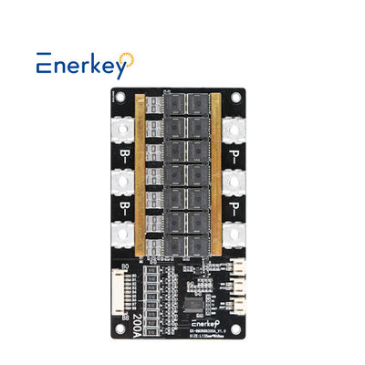 Enerkey BMS 3S 4S 5S 6S 7S 8S BMS Balance de corriente continua de 200A Lifepo4 batería de litio LTO SIB
