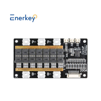 Enerkey 3S 200A Batería de litio BMS LiFePO4/Li-ion/Lto/SIB Protector con balance para automóviles electrónicos