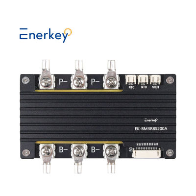 Enerkey Battery Management System Diseño de montaje 8s BMS 24V 200 AMP para todo el paquete de baterías de litio
