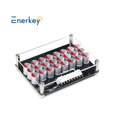 Enerkey 5A 6S 7S 8S Equilibrador activo con placa acrílica Li-ion/Lto/Lifepo4 Equalizador de batería para triciclo eléctrico
