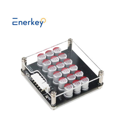 Enerkey 4S 5S 6S 5A Equilibrador de condensadores con caja acrílica Li-ion/Lto/Lifepo4 Equalizador activo para carritos de golf