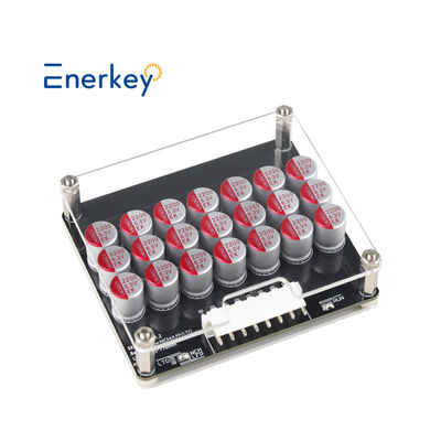 Enerkey 5S-7S 5A Balanceador de baterías con placa acrílica Li-ion/Lto/Lifepo4 Equalizador activo para almacenamiento de energía RV
