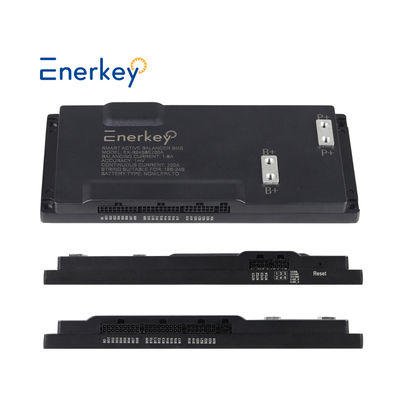 Enerkey Smart BMS 16S-24S 200A con 1A-8A CAN RS485 de equilibrio activo para almacenamiento de energía de Lifepo4/Li-ion/LTO/SIB RV